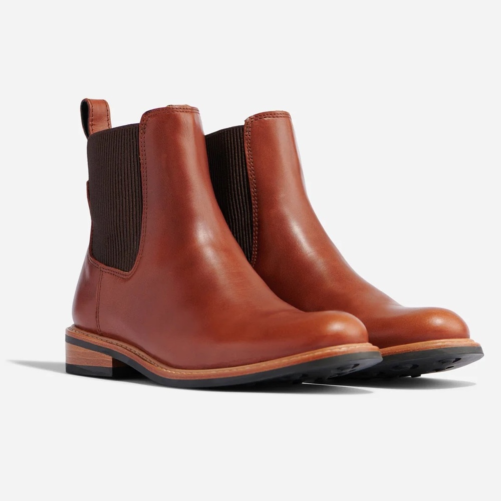 Carmen Chelsea Boot - Brandy 7.5